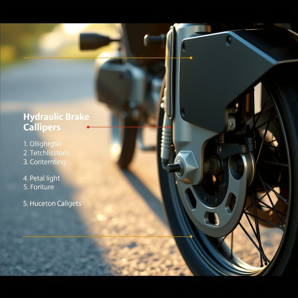 A clean side-by-side technical diagram showing single-channel motorcycle braking components versus dual-channel hydraulic lines.